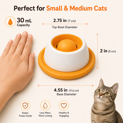 Sashacat™ LickBowl